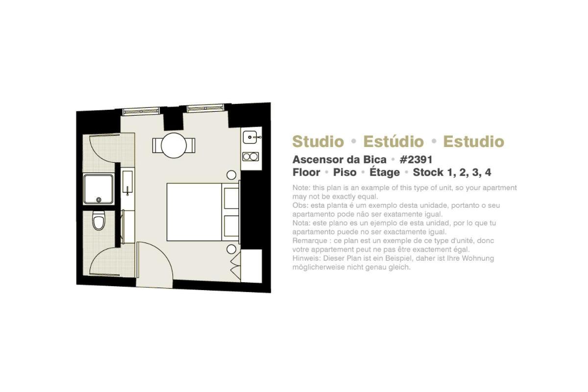Appartement Ascensor Da Bica - Serviced Lissabon