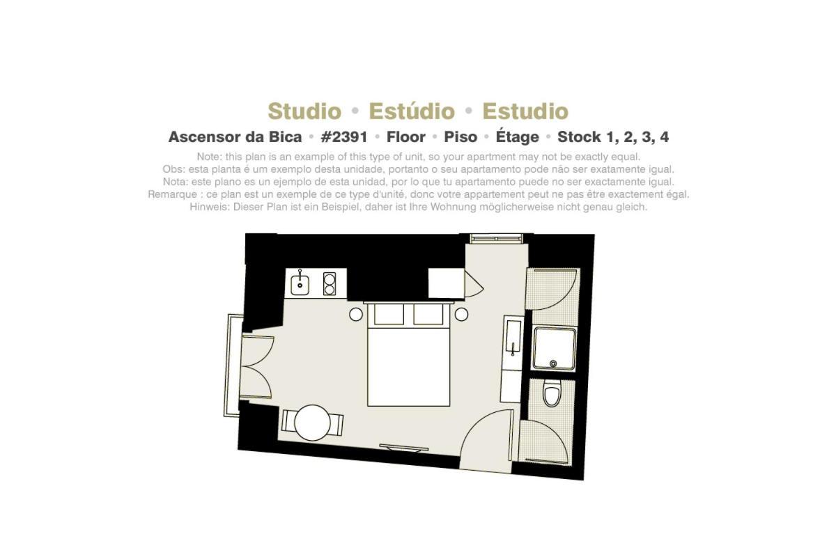 Ascensor Da Bica - Serviced Appartement